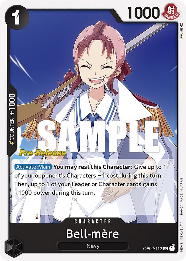 Bell-mere (OP02-112) [Paramount War Pre-Release Cards] | Jack's On Queen