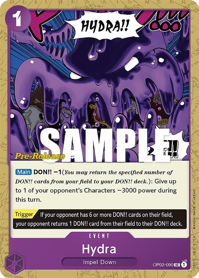 Hydra (OP02-090) [Paramount War Pre-Release Cards] | Jack's On Queen