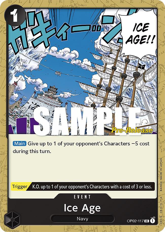 Ice Age (OP02-117) [Paramount War Pre-Release Cards] | Jack's On Queen