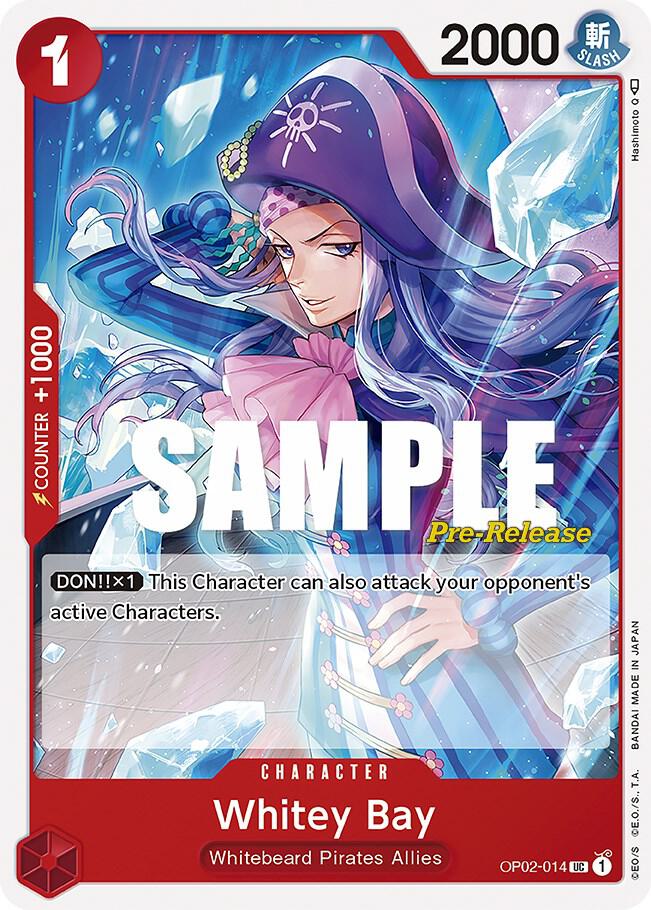 Whitey Bay (OP02-014) [Paramount War Pre-Release Cards] | Jack's On Queen