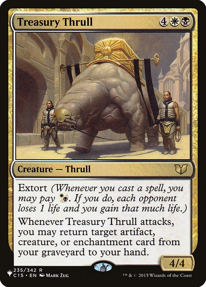 Treasury Thrull [The List] | Jack's On Queen