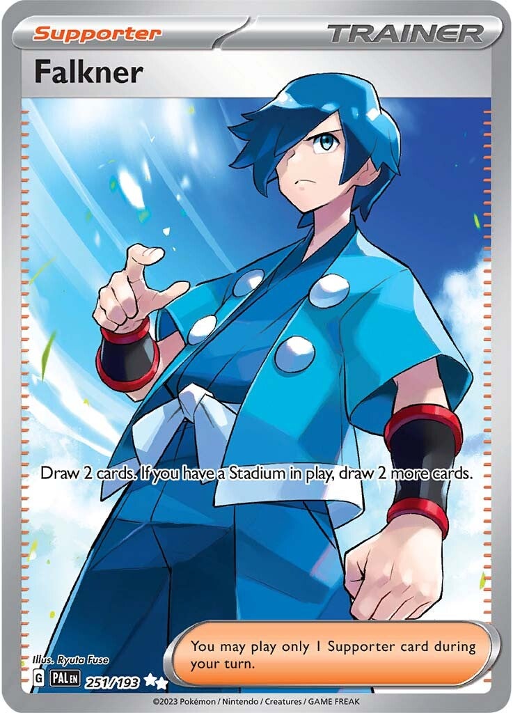 Falkner (251/193) [Scarlet & Violet: Paldea Evolved] | Jack's On Queen