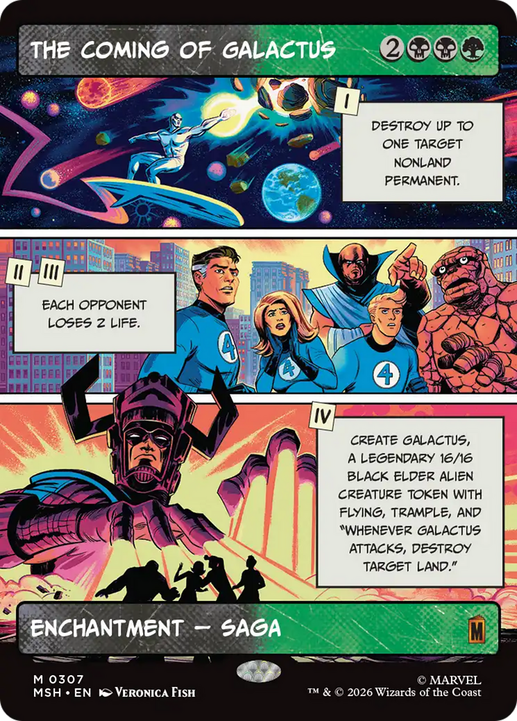 The Coming of Galactus (Borderless) [Marvel Super Heroes] | Jack's On Queen