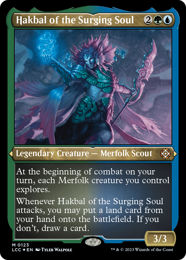 Hakbal of the Surging Soul (Display Commander) [The Lost Caverns of Ixalan Commander] | Jack's On Queen