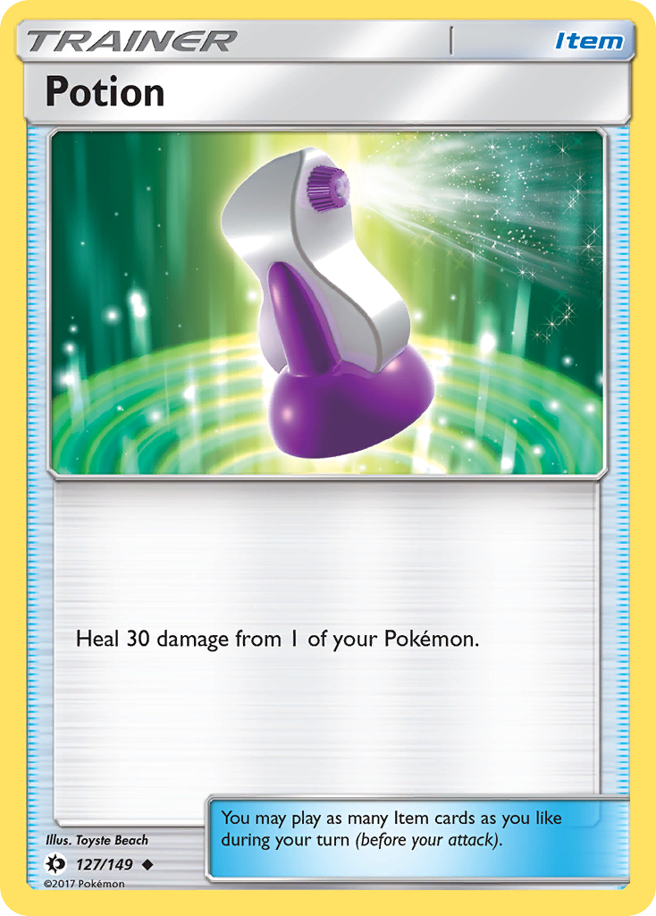 Potion (127/149) [Sun & Moon: Base Set] | Jack's On Queen
