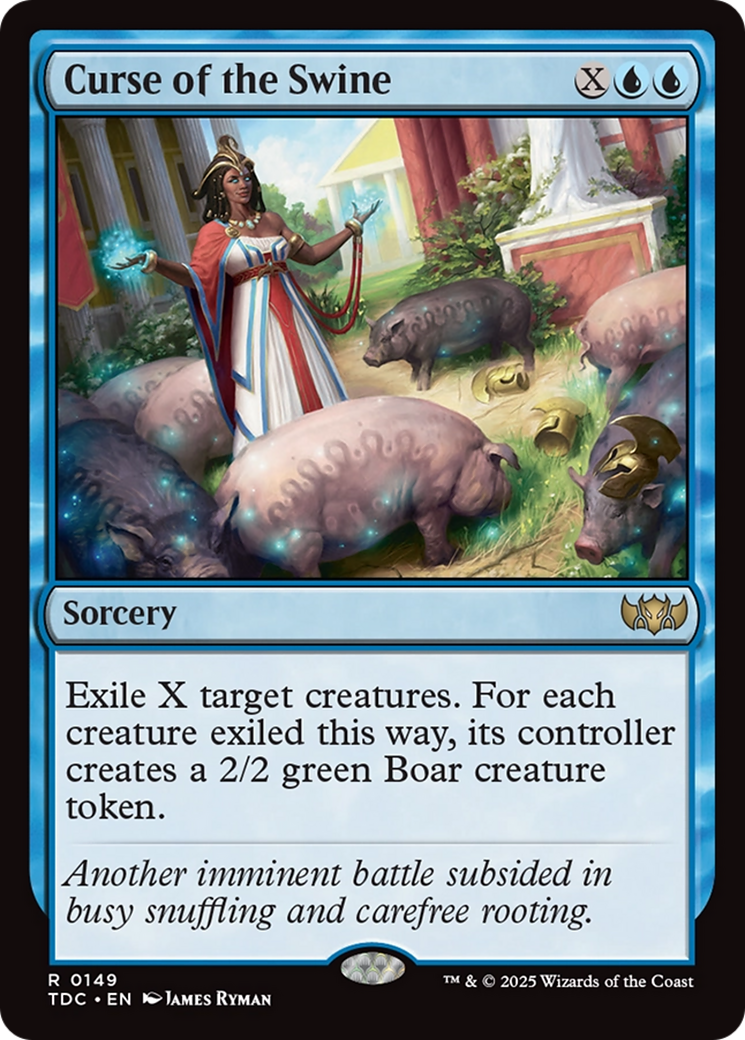 Curse of the Swine [Tarkir: Dragonstorm Commander] | Jack's On Queen
