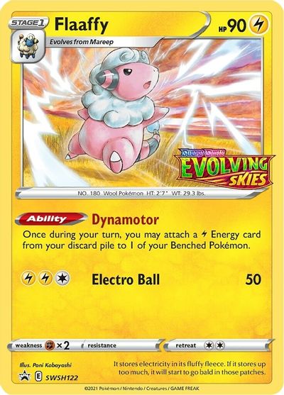 Flaaffy (SWSH122) (Prerelease Promo) [Sword & Shield: Black Star Promos] | Jack's On Queen