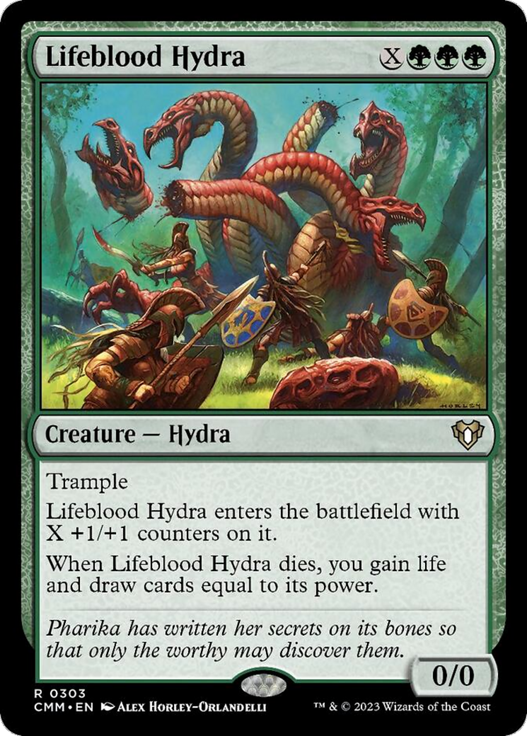 Lifeblood Hydra [Commander Masters] | Jack's On Queen