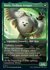 Doric, Nature's Warden // Doric, Owlbear Avenger [Secret Lair Drop Series] | Jack's On Queen