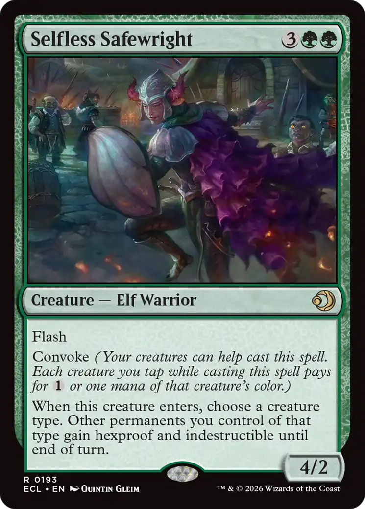 Selfless Safewright [Lorwyn Eclipsed] | Jack's On Queen
