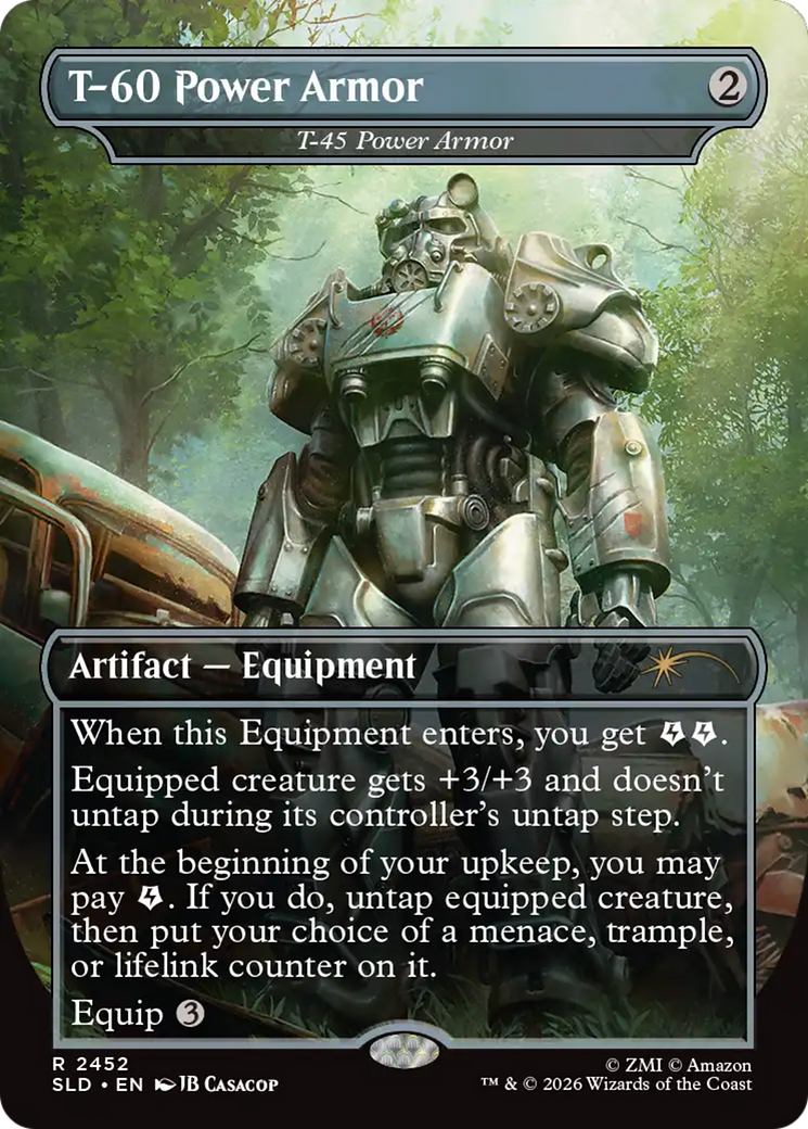 T-60 Power Armor - T-45 Power Armor [Secret Lair Drop Series] | Jack's On Queen