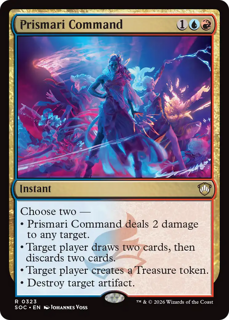 Prismari Command [Secrets of Strixhaven Commander] | Jack's On Queen