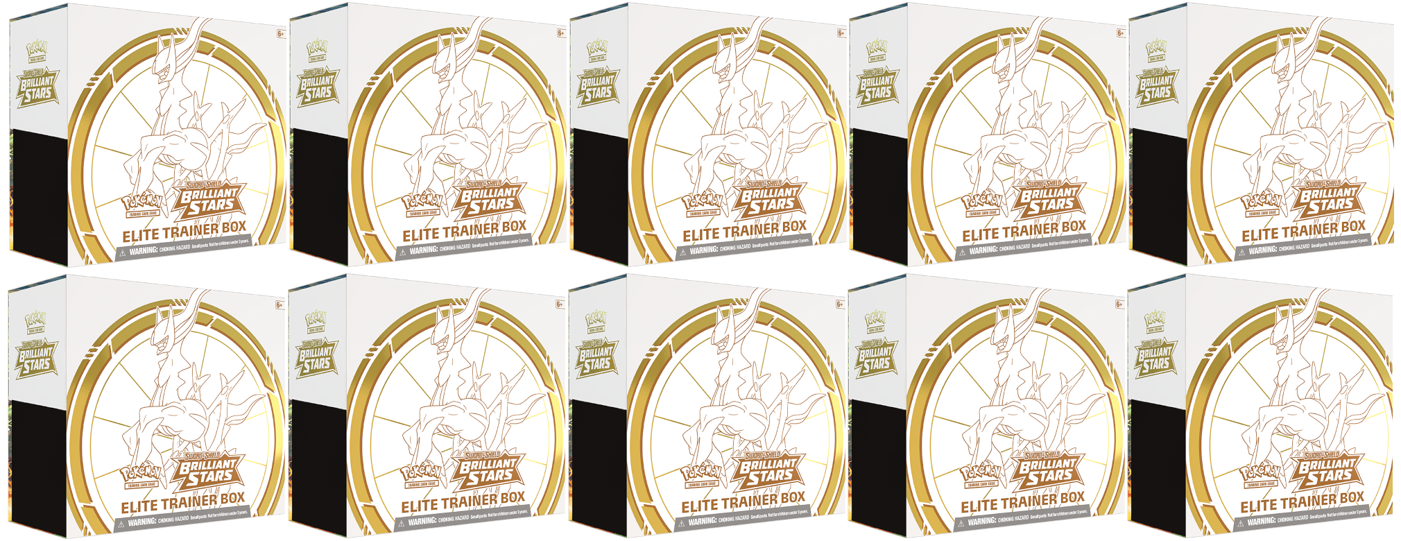 Sword & Shield: Brilliant Stars - Elite Trainer Box Case | Jack's On Queen