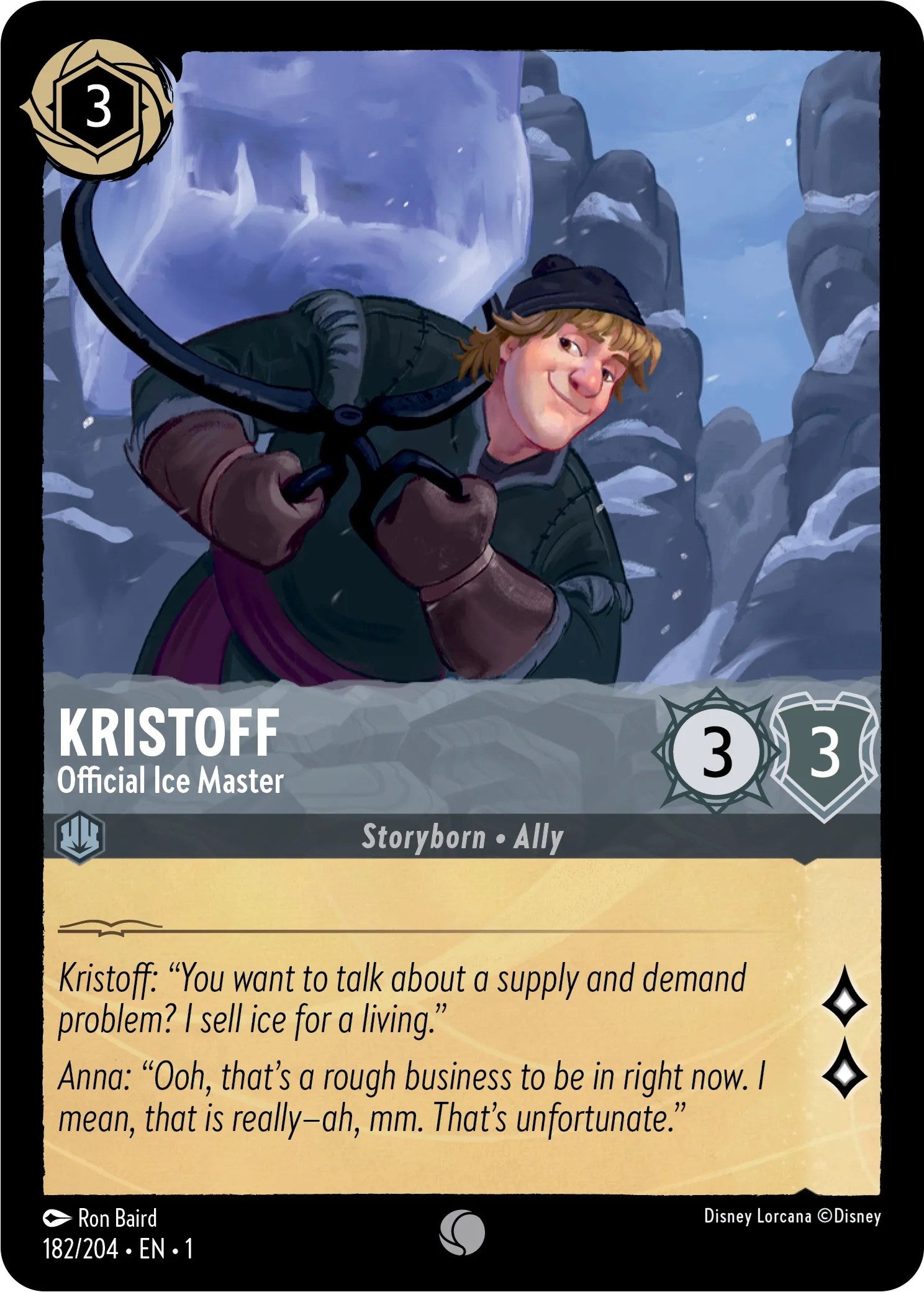 Kristoff - Official Ice Master (182/204) [The First Chapter] | Jack's On Queen