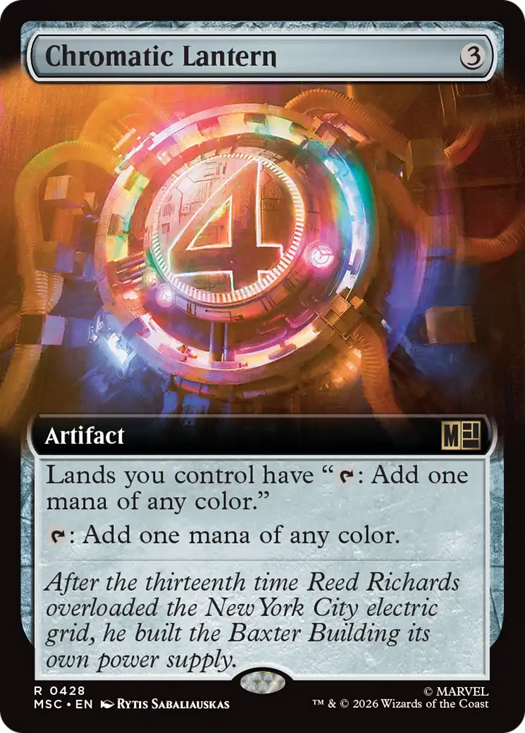 Chromatic Lantern (Extended Art) [Marvel Super Heroes Commander] | Jack's On Queen