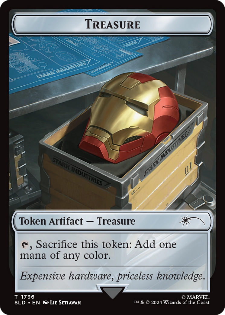 Treasure Token (1736) [Secret Lair Drop Series] | Jack's On Queen