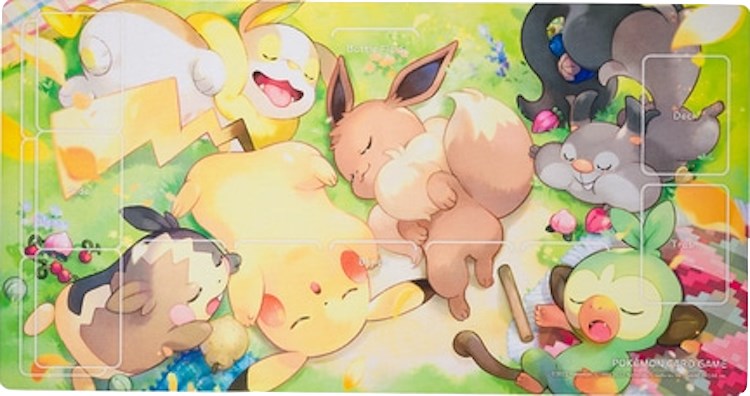 Playmat - Pikachu & Eevee “Thank you everyone” | Jack's On Queen