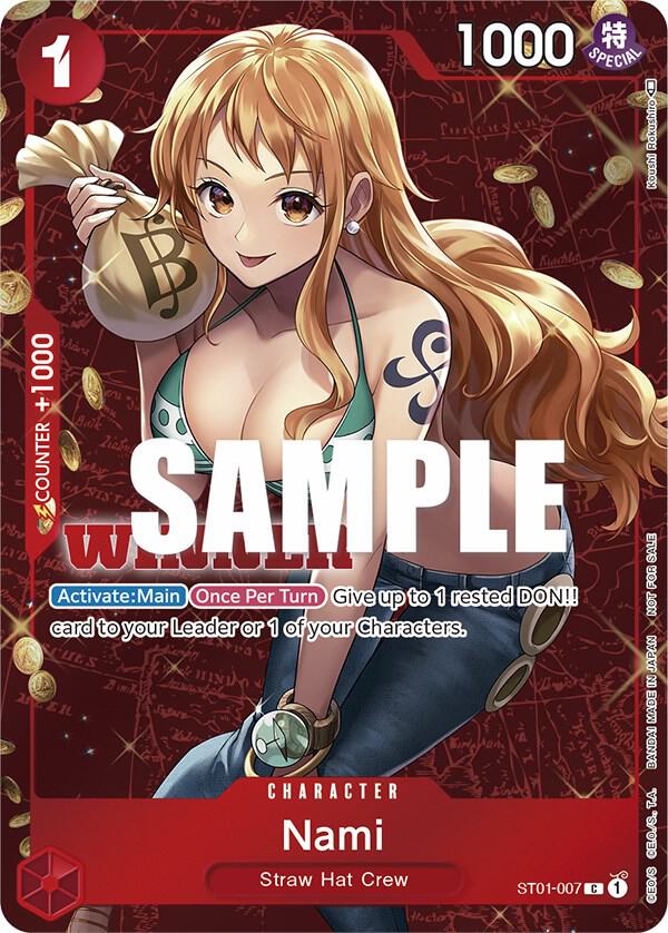 Nami (Tournament Pack Vol. 3) [Winner] (ST01-007) [One Piece Promotion Cards] | Jack's On Queen