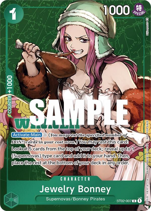 Jewelry Bonney (Tournament Pack Vol. 3) [Winner] (ST02-007) [One Piece Promotion Cards] | Jack's On Queen
