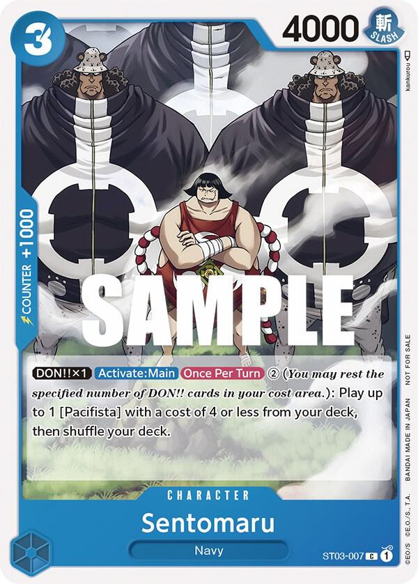 Sentomaru (Tournament Pack Vol. 3) [Participant] (ST03-007) [One Piece Promotion Cards] | Jack's On Queen