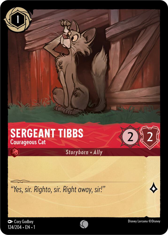 Sergeant Tibbs - Courageous Cat (124/204) [The First Chapter] | Jack's On Queen