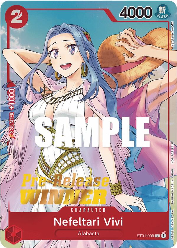Nefeltari Vivi (OP-03 Pre-Release Tournament) [Winner] (ST01-009) [One Piece Promotion Cards] | Jack's On Queen