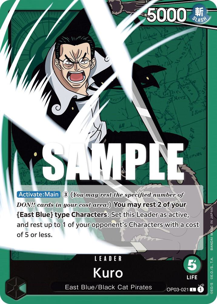 Kuro (OP03-021) [Pillars of Strength] | Jack's On Queen