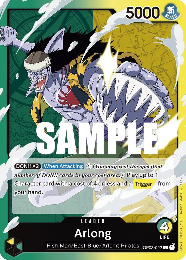 Arlong (OP03-022) [Pillars of Strength] | Jack's On Queen