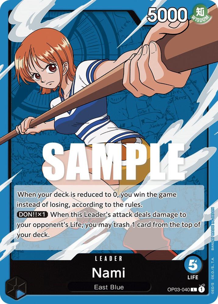 Nami (040) (OP03-040) [Pillars of Strength] | Jack's On Queen
