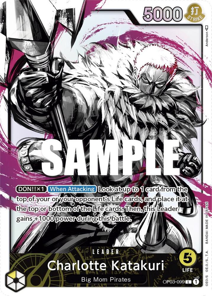 Charlotte Katakuri (099) (Alternate Art) (OP03-099) [Pillars of Strength] | Jack's On Queen