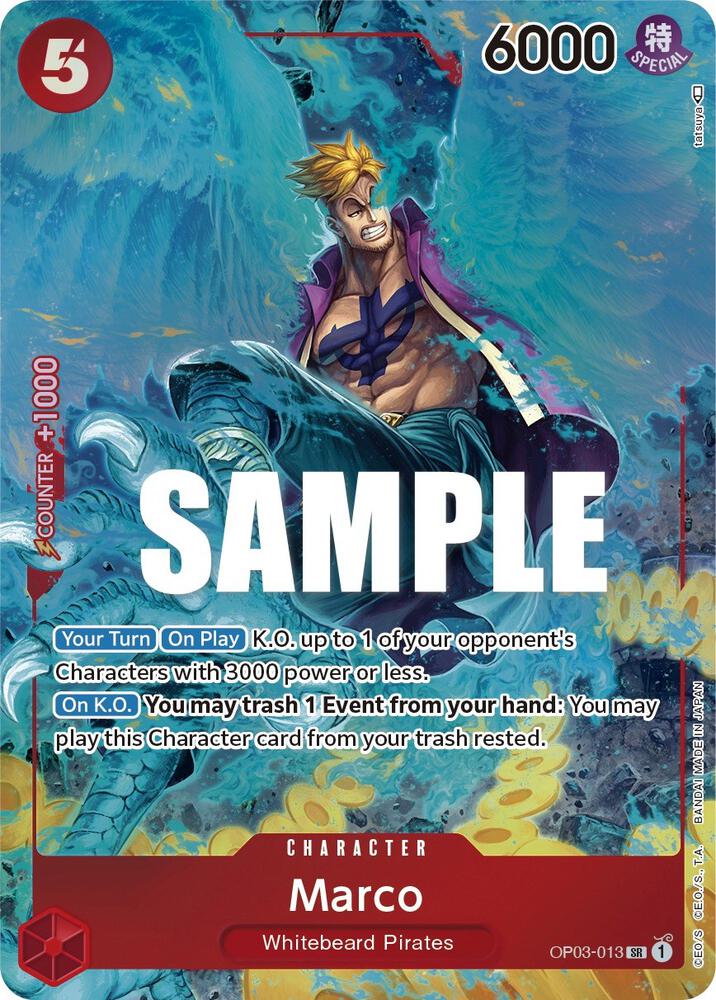 Marco (Alternate Art) (OP03-013) [Pillars of Strength] | Jack's On Queen