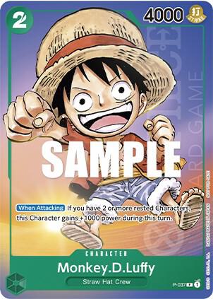 Monkey.D.Luffy (Anime Expo 2023) (P-037) [One Piece Promotion Cards] | Jack's On Queen