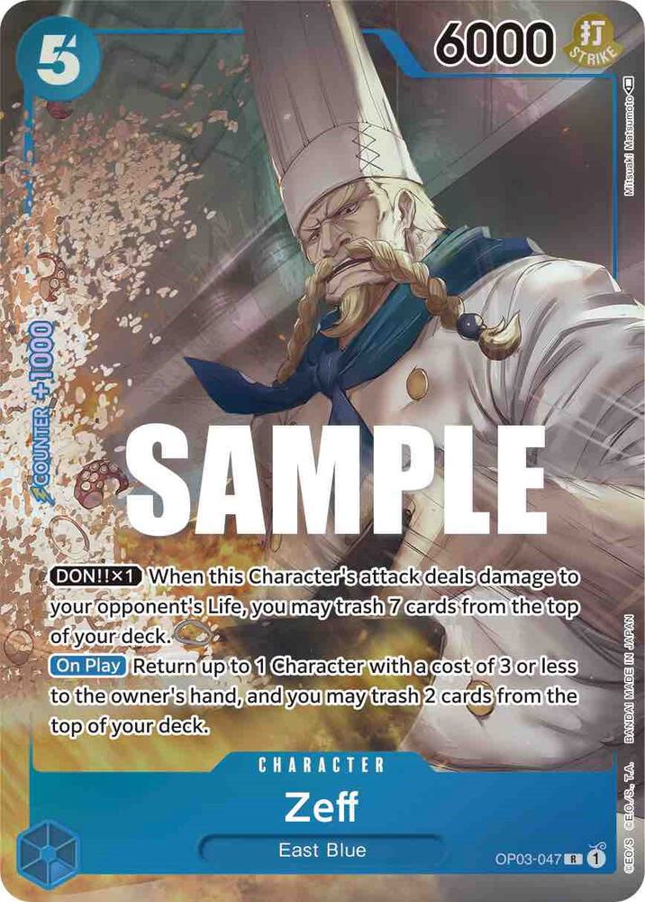 Zeff (Alternate Art) (OP03-047) [Pillars of Strength] | Jack's On Queen