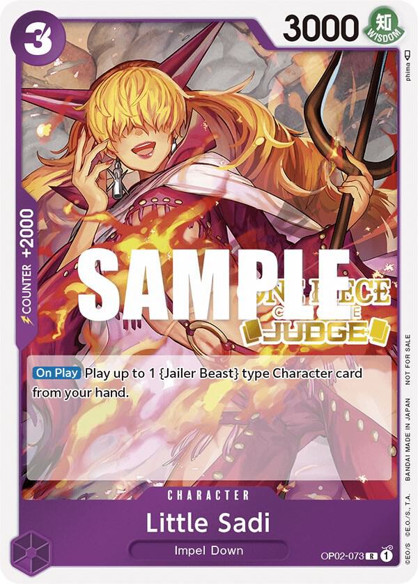 Little Sadi (Judge) (OP02-073) [One Piece Promotion Cards] | Jack's On Queen