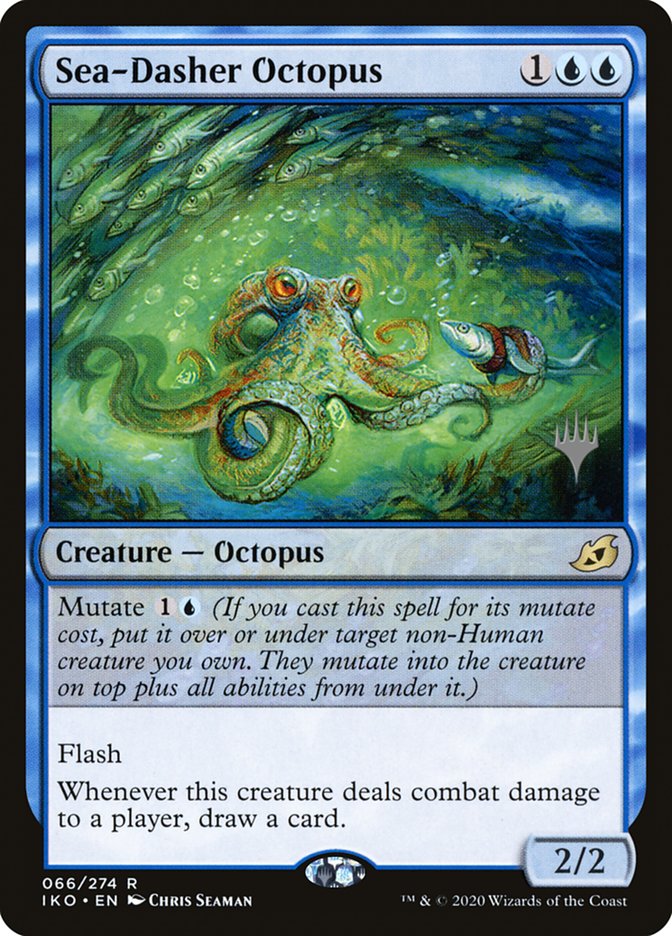 Sea-Dasher Octopus (Promo Pack) [Ikoria: Lair of Behemoths Promos] | Jack's On Queen
