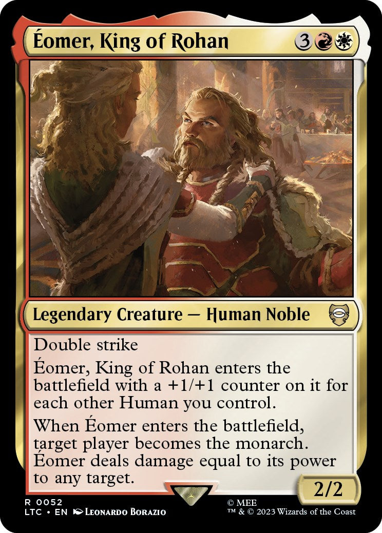 Eomer, King of Rohan [The Lord of the Rings: Tales of Middle-Earth Commander] | Jack's On Queen