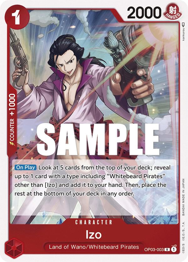 Izo (OP03-003) [Pillars of Strength] | Jack's On Queen