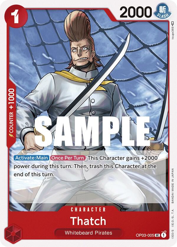 Thatch (OP03-005) [Pillars of Strength] | Jack's On Queen