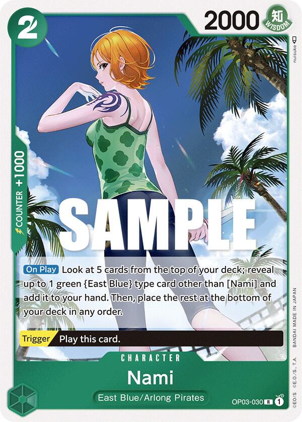 Nami (030) (OP03-030) [Pillars of Strength] | Jack's On Queen