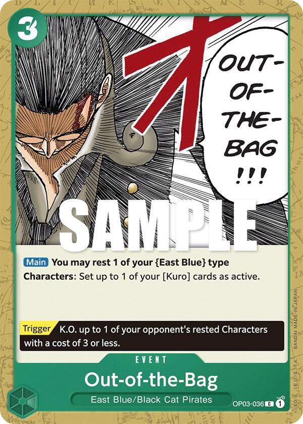 Out-of-the-Bag (OP03-036) [Pillars of Strength] | Jack's On Queen
