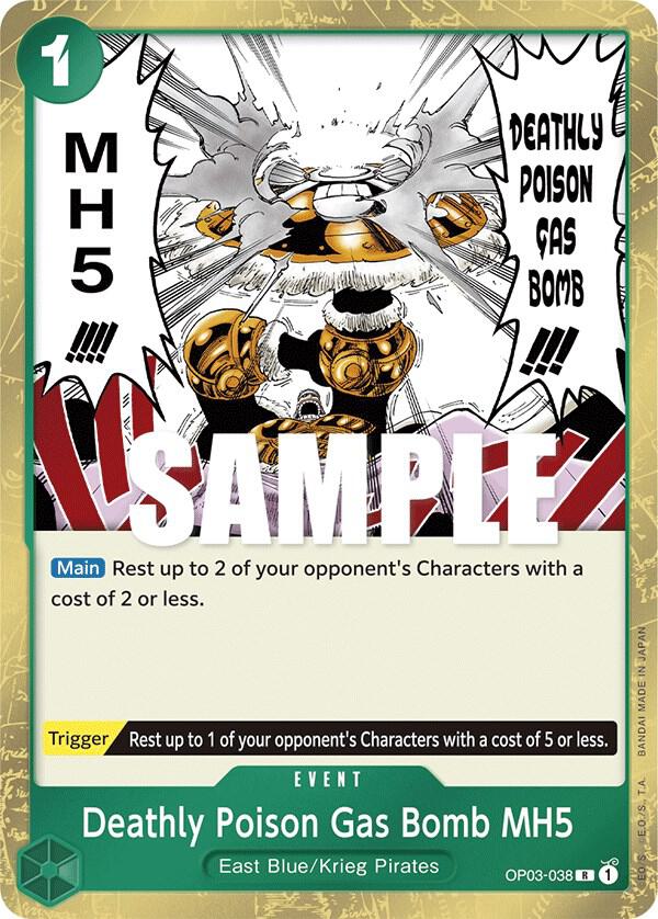 Deathly Poison Gas Bomb MH5 (OP03-038) [Pillars of Strength] | Jack's On Queen