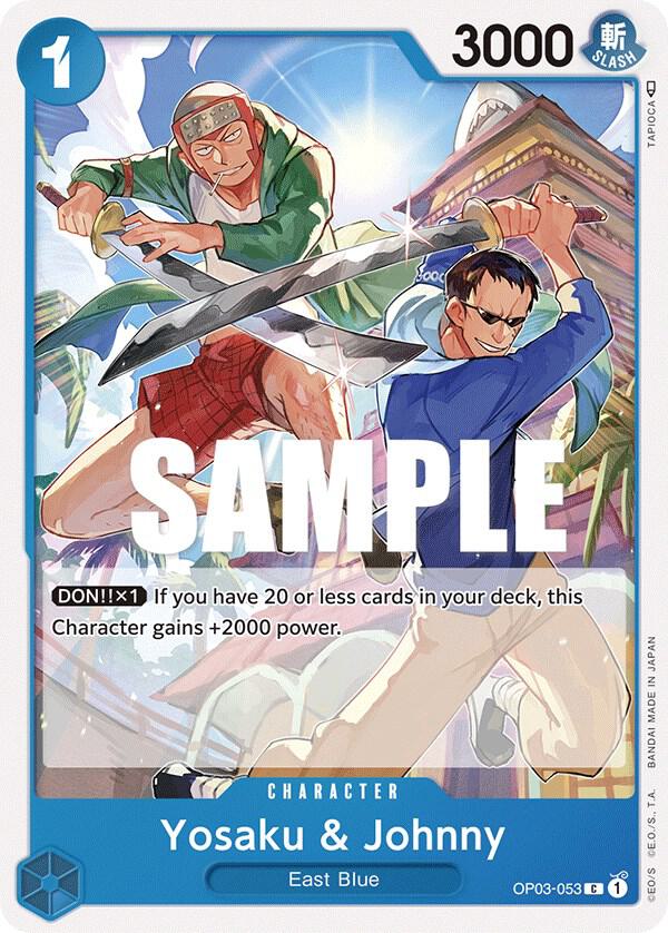 Yosaku & Johnny (OP03-053) [Pillars of Strength] | Jack's On Queen