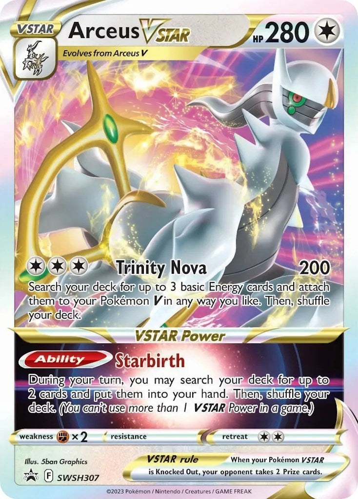 Arceus VSTAR (SWSH307) [Sword & Shield: Black Star Promos] | Jack's On Queen