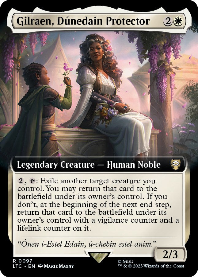 Gilraen, Dunedain Protector (Extended Art) [The Lord of the Rings: Tales of Middle-Earth Commander] | Jack's On Queen