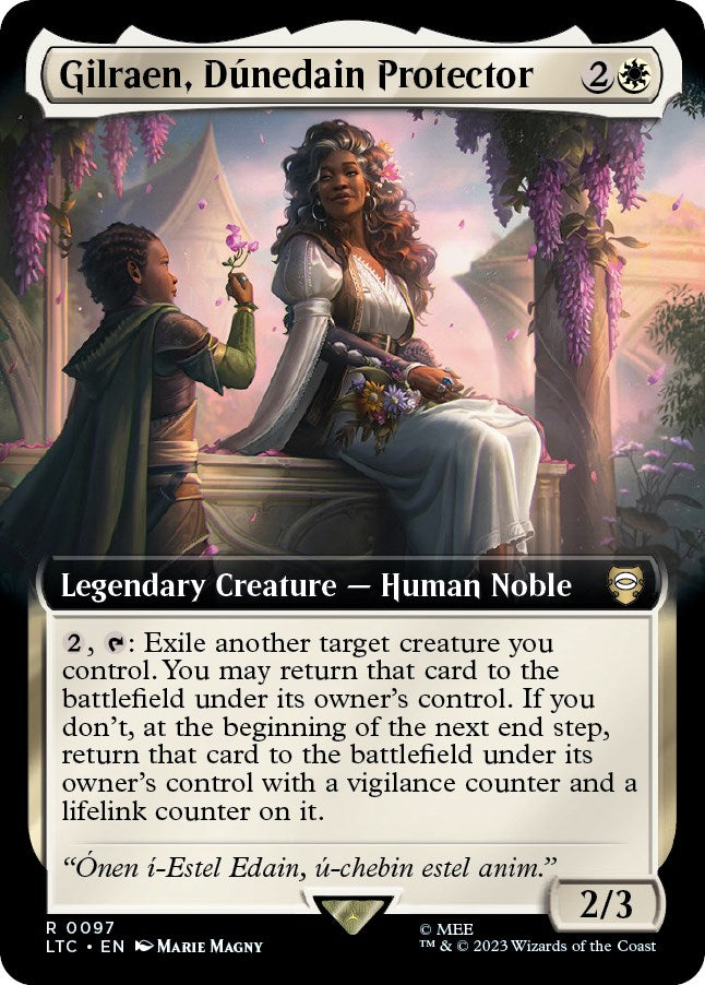 Gilraen, Dunedain Protector (Extended Art) [The Lord of the Rings: Tales of Middle-Earth Commander] | Jack's On Queen