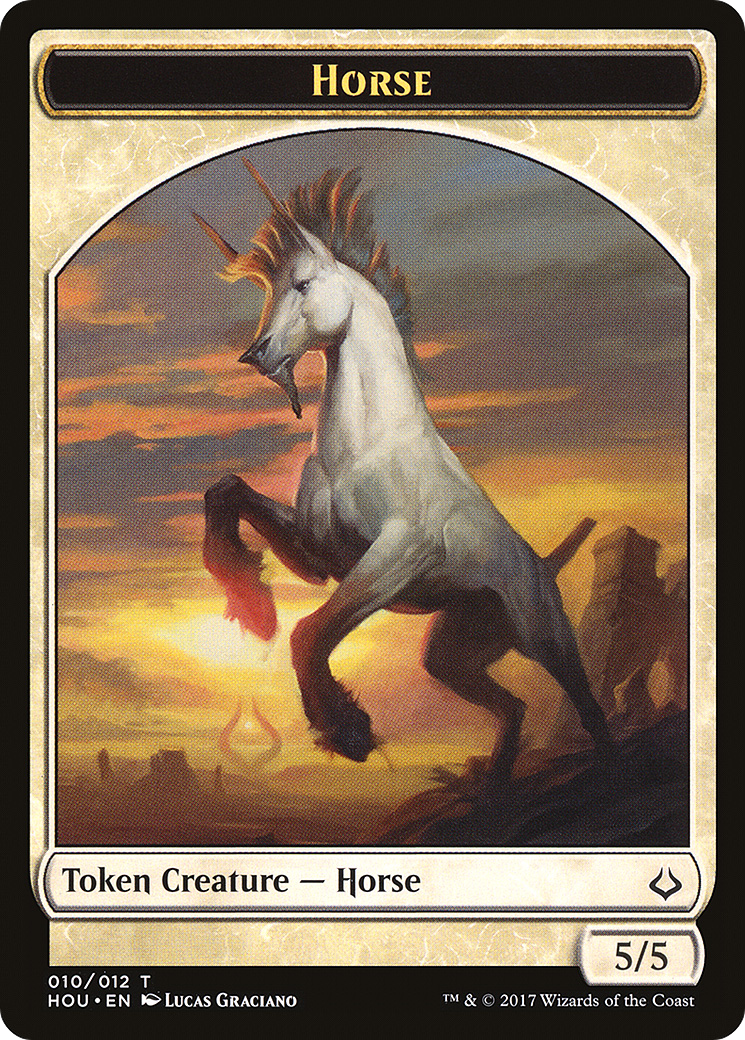 Vampire // Horse Double-Sided Token [The List] | Jack's On Queen