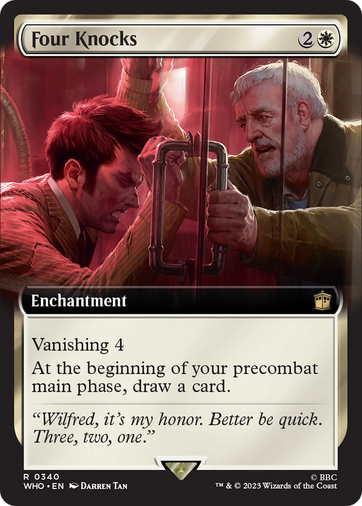 Four Knocks (Extended Art) [Doctor Who] | Jack's On Queen