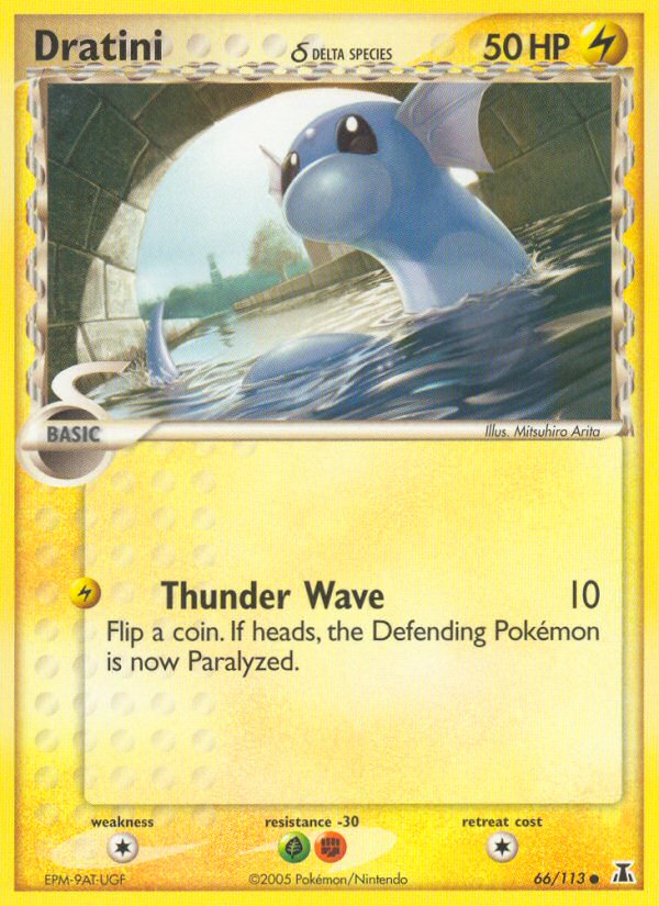 Dratini (66/113) (Delta Species) [EX: Delta Species] | Jack's On Queen
