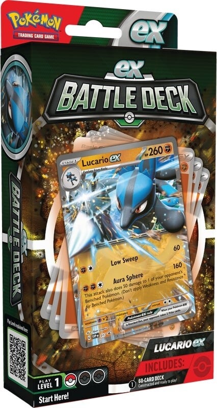 Ex Battle Deck (Lucario ex) | Jack's On Queen