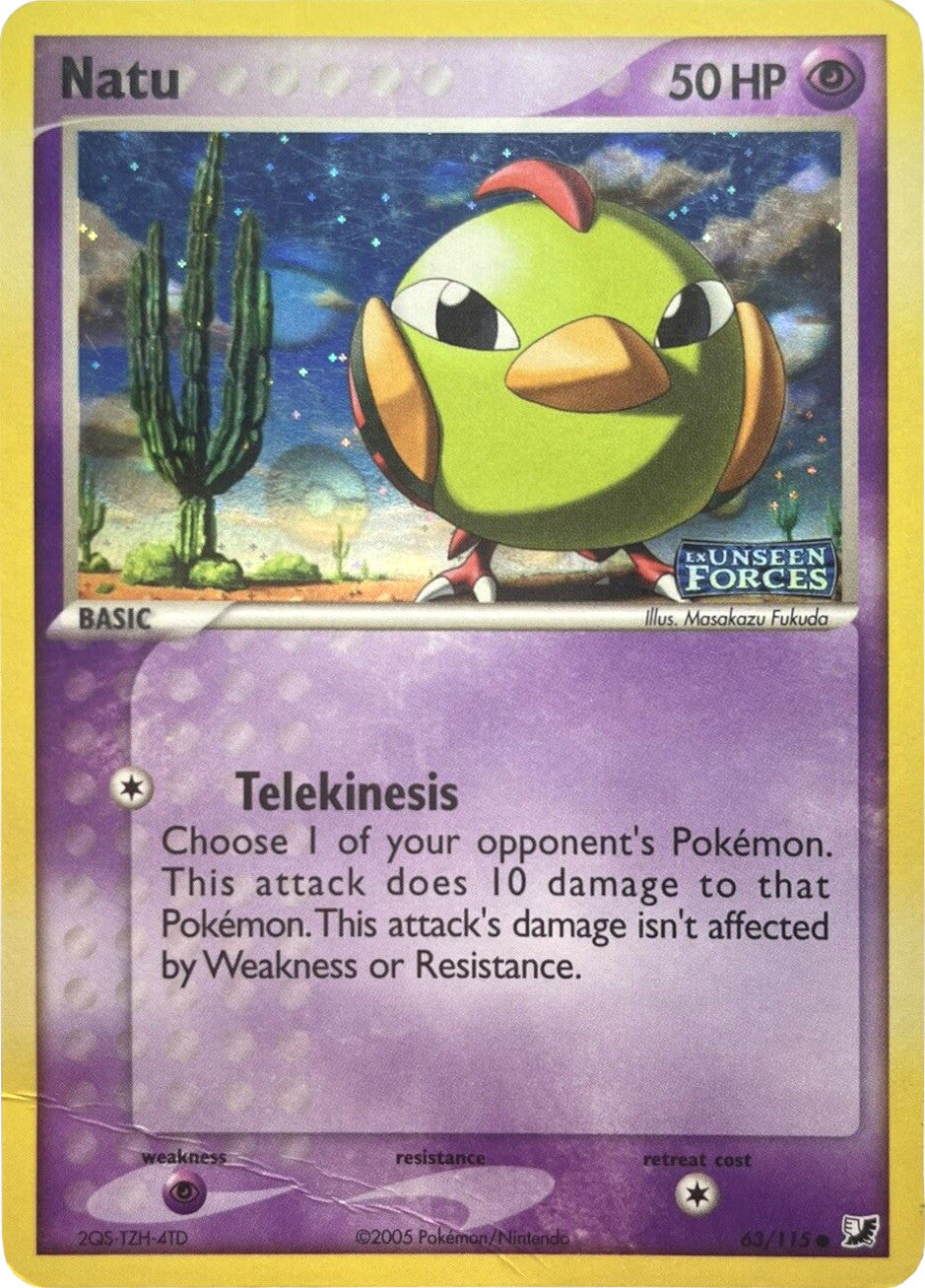 Natu (63/115) (Stamped) [EX: Unseen Forces] | Jack's On Queen